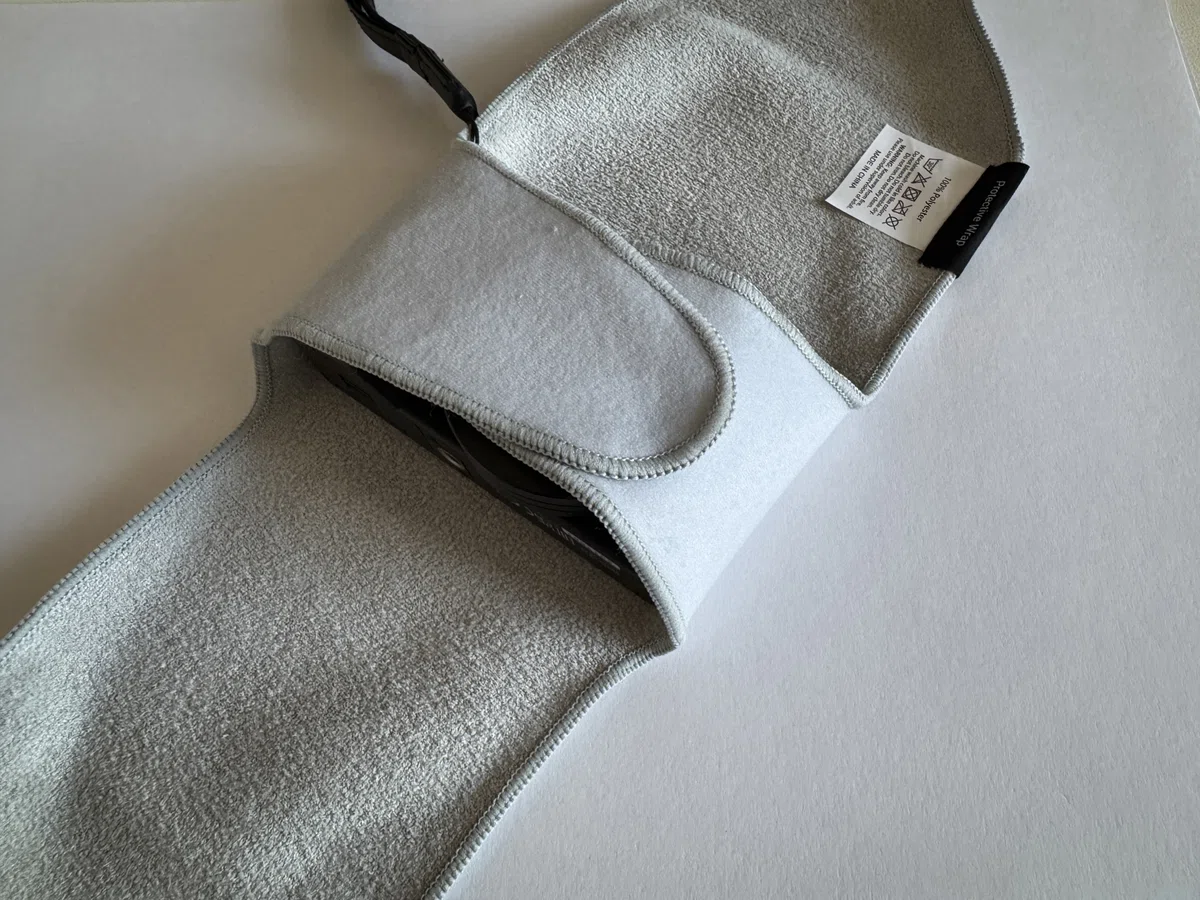 Ricoh GR IV placed in the center of the JJC Protective Wrap